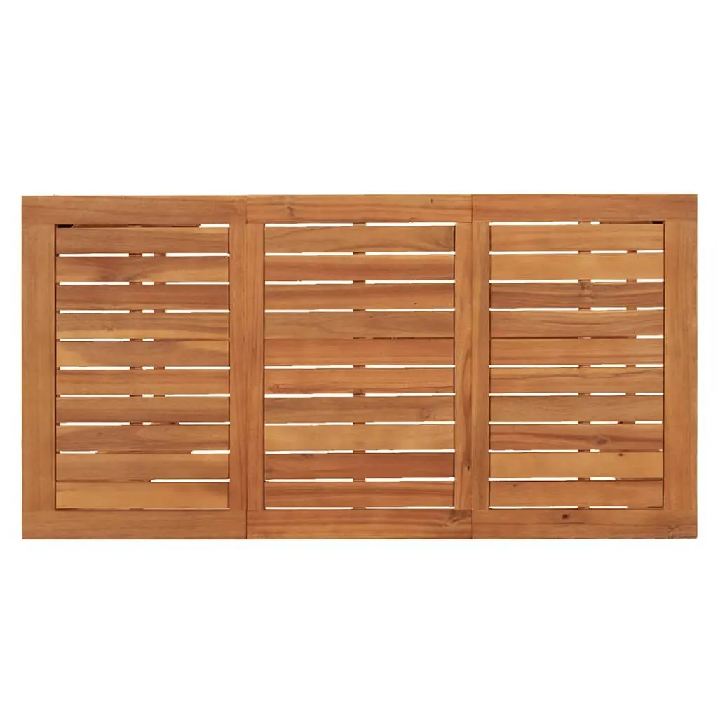 5 Piece Garden Bar Set Outdoor Bar Table and Stools Acacia Wood Poly Rattan