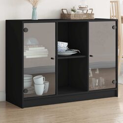Your New Black Sideboard 102x37x75.5 cm Storage Solution