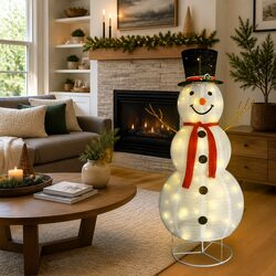 Friendly 180cm Christmas Snowman Decoration for You