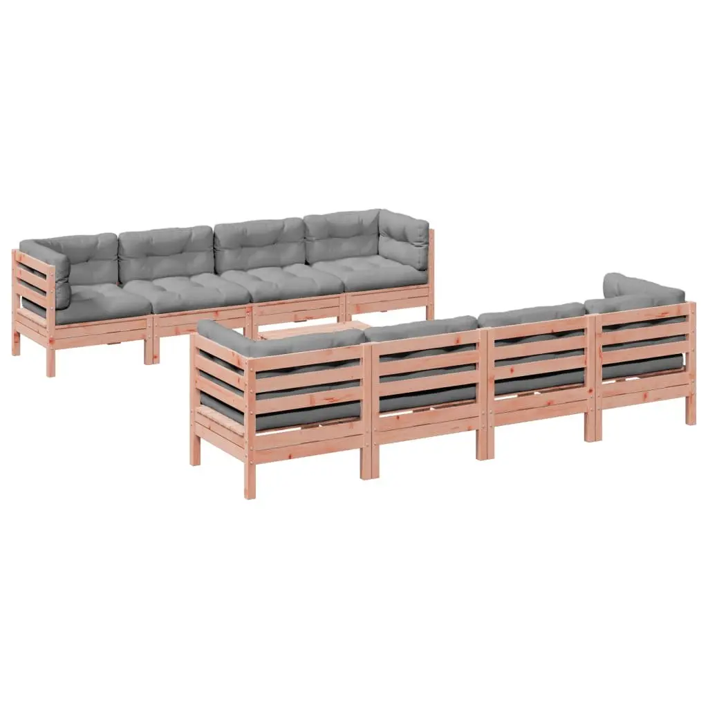 9 Piece Outdoor Sofa Set