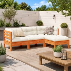 Make Your Outdoor Space Inviting with This 4-Piece Sofa Set