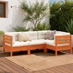 Your New 4 Piece Garden Sofa Set Awaits!