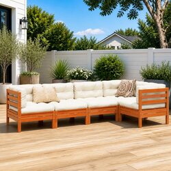 Your 5 Piece Outdoor Garden Sofa Set Awaits