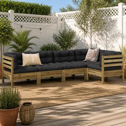 Your New 5 Piece Garden Sofa Set Awaits