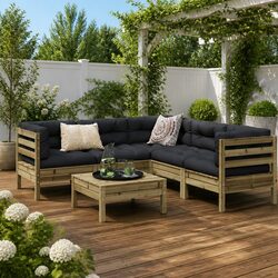 Your 6 Piece Garden Sofa Set: Perfect for Outdoor Relaxation