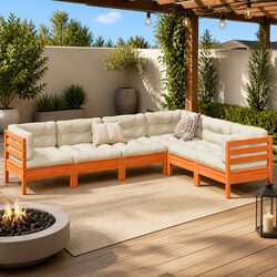 Your New Outdoor Retreat: 6-Piece Garden Sofa Set