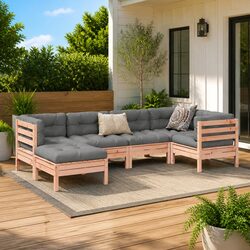 Your Ideal 6 Piece Garden Sofa Set Awaits