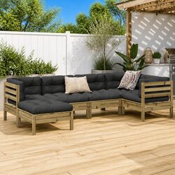 Create Your Perfect Outdoor Space with a 6-Piece Sofa Set