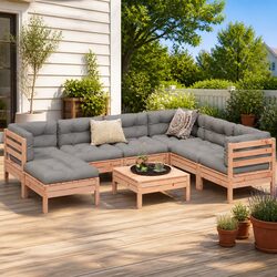 Your Perfect 8-Piece Modular Garden Sofa Set