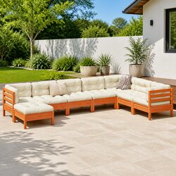 You’ll Love This 8 Piece Garden Sofa Set with Cushions