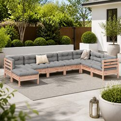 Your Perfect Outdoor Space: 8 Piece Sofa Set