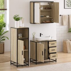 Your New 3-Piece Bathroom Vanity Cabinet Set