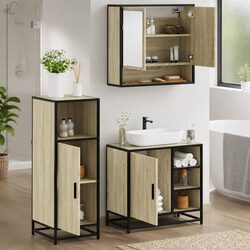Your Friendly 3-Piece Bathroom Furniture Set Awaits!