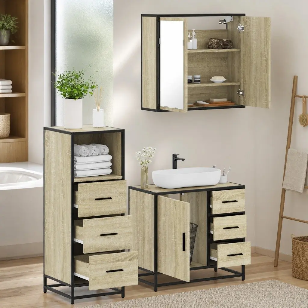 3 Piece Bathroom Vanity Set