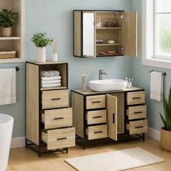 Your Friendly 3 Piece Bathroom Furniture Set Awaits