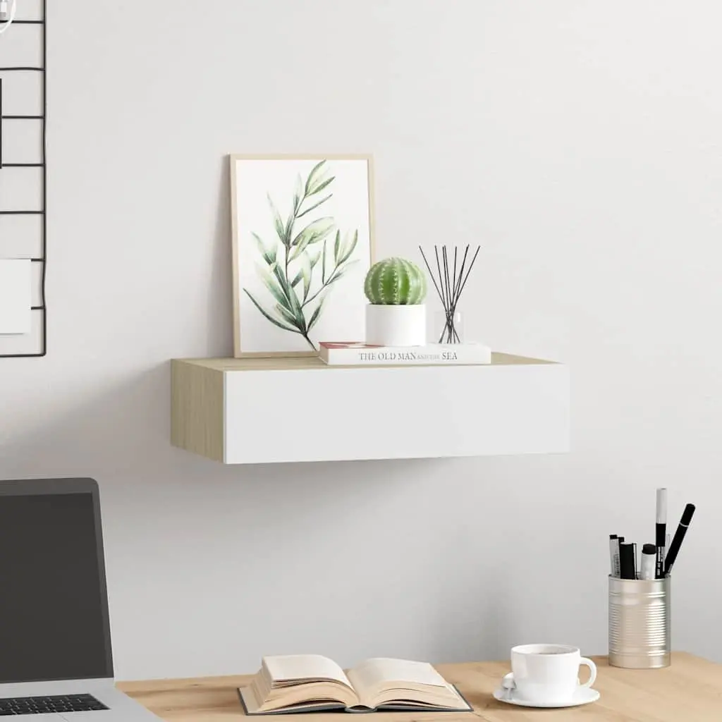 Wall-Mounted Drawer Shelf