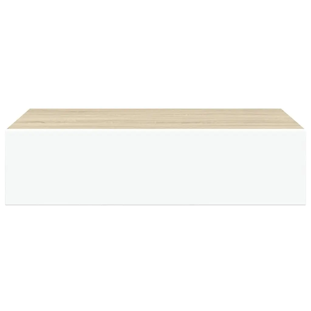 Wall Drawer Shelves 2 pcs Floating Storage Organiser Bedroom Living Room Decor