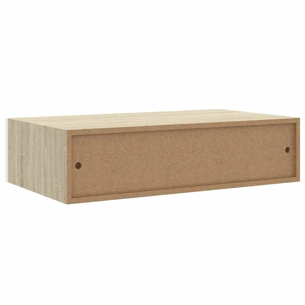 Wall Drawer Shelves 2 pcs Floating Storage Organiser Bedroom Living Room Decor