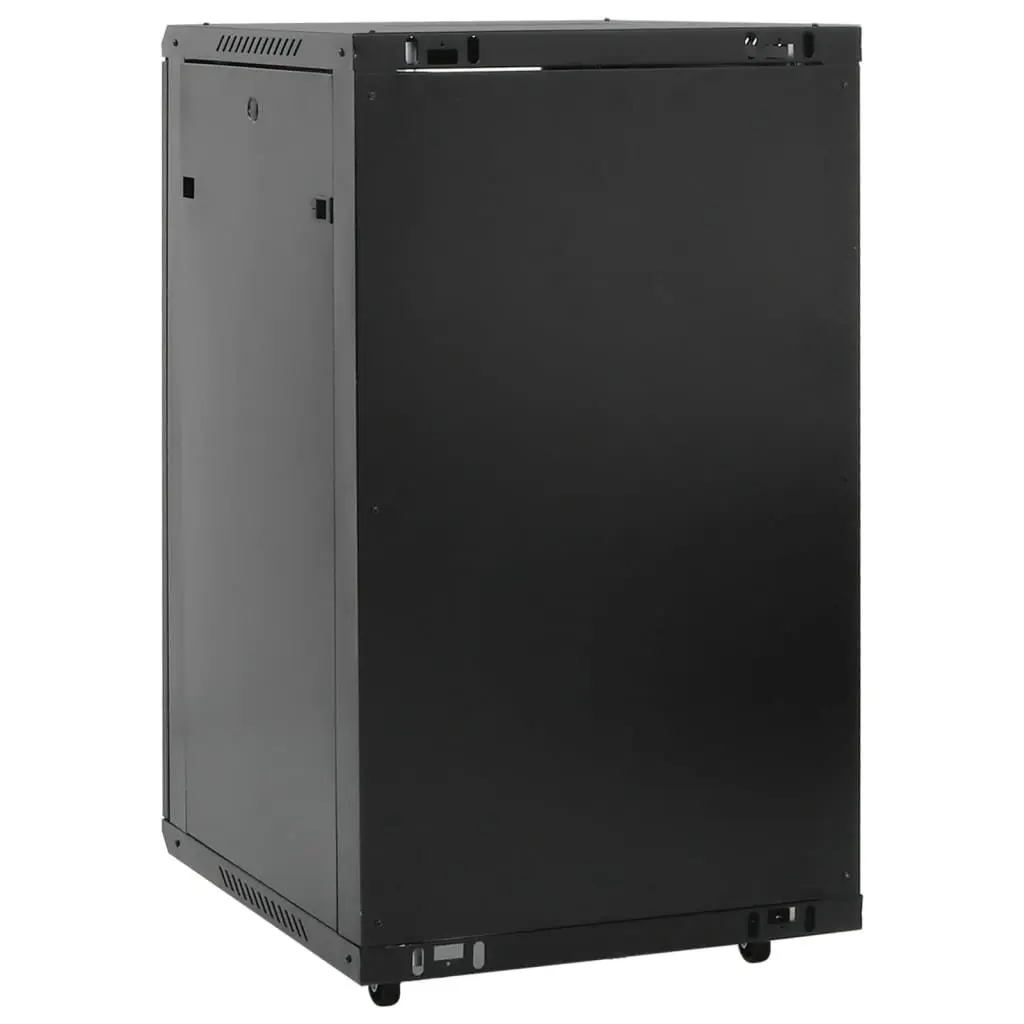 18U Network Cabinet IP20 Black 60x60x100cm