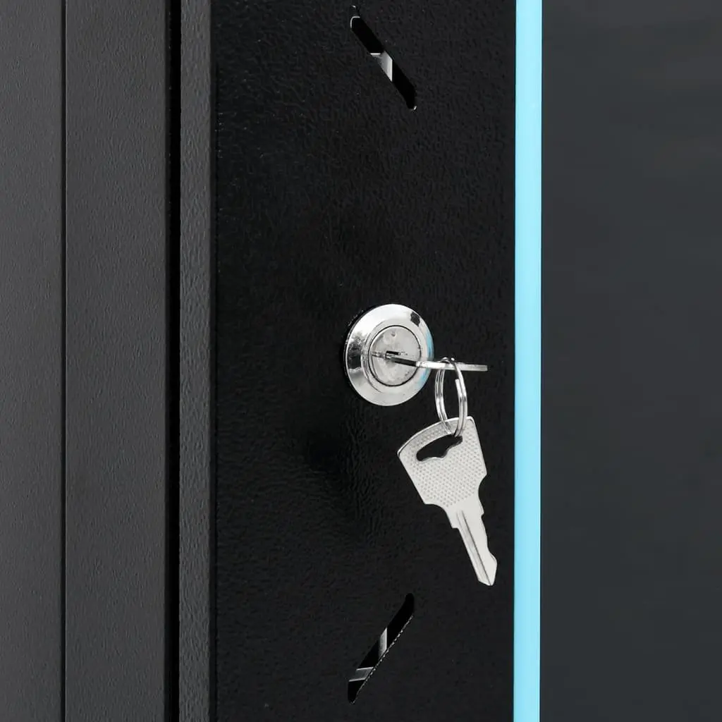 18U Network Cabinet IP20 Black 60x60x100cm