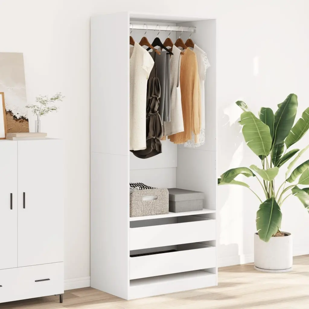 White Wardrobe Cupboard