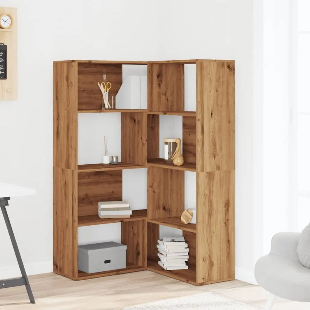 4-Tier Corner Bookcase