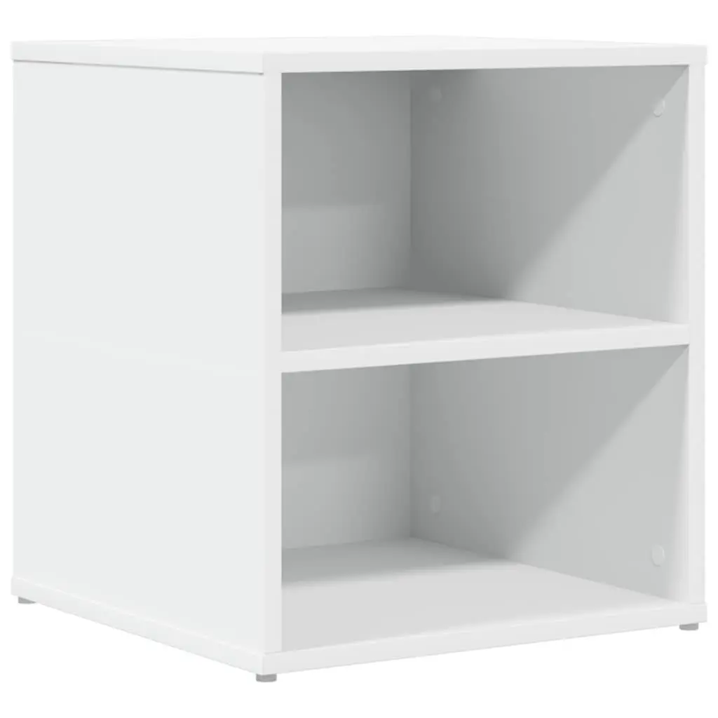 Corner Cabinet White Engineered Wood Storage Unit 160x40x45cm