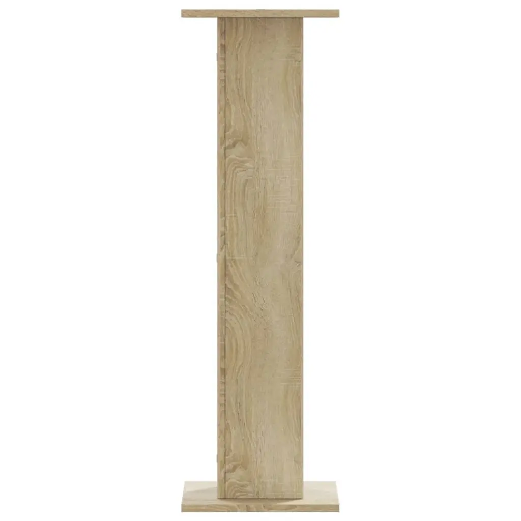 Plant Stands Brown Engineered Wood Tall Display Stands 30x30x95 cm 2 pcs