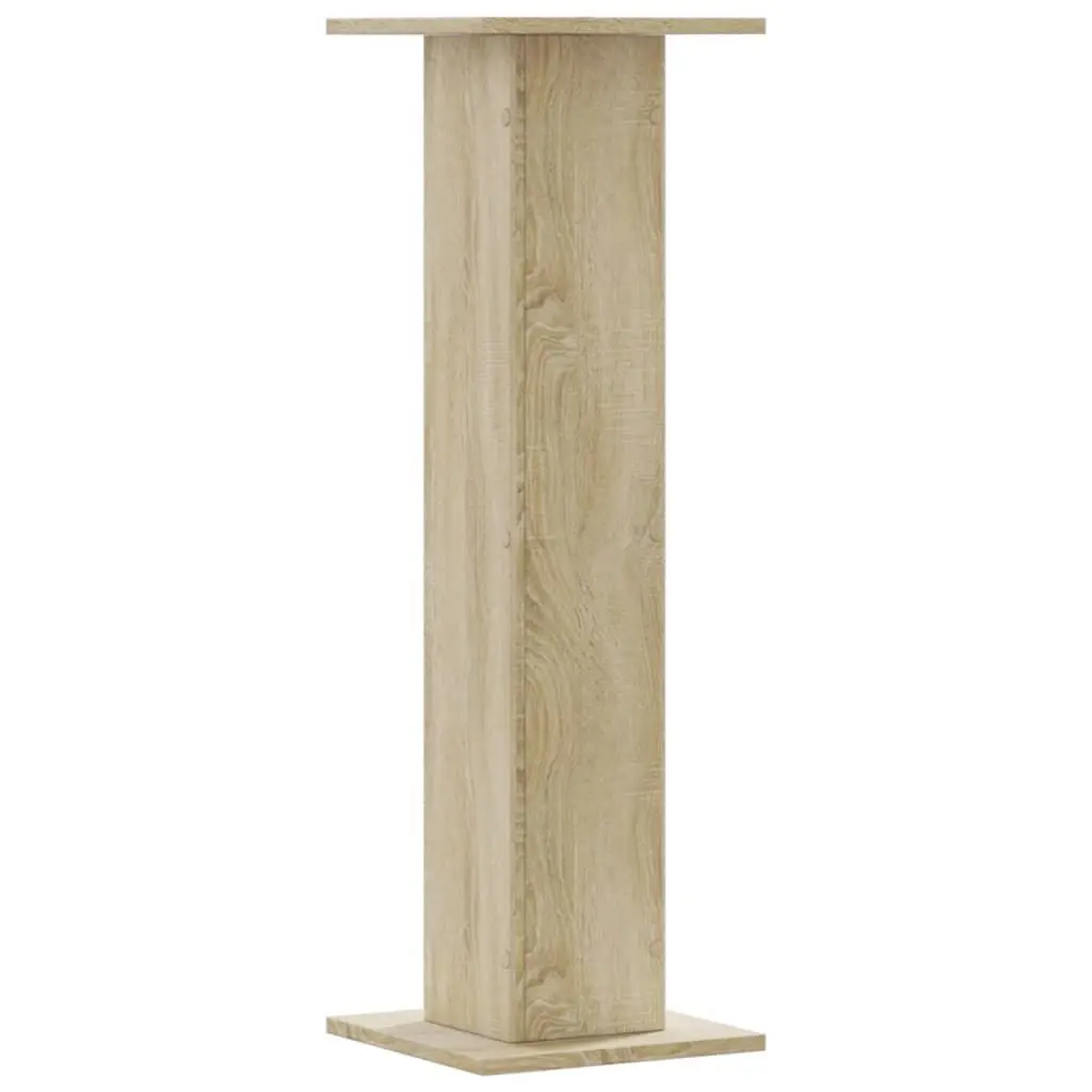 Plant Stands Brown Engineered Wood Tall Display Stands 30x30x95 cm 2 pcs