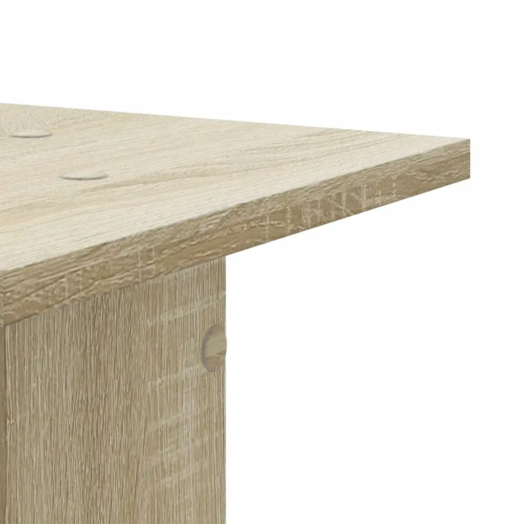Plant Stands Brown Engineered Wood Tall Display Stands 30x30x95 cm 2 pcs