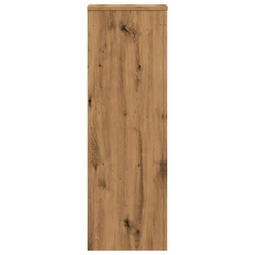 Plant Stands Engineered Wood Brown 33x33x100 cm 2 Piece Flower Display Stands