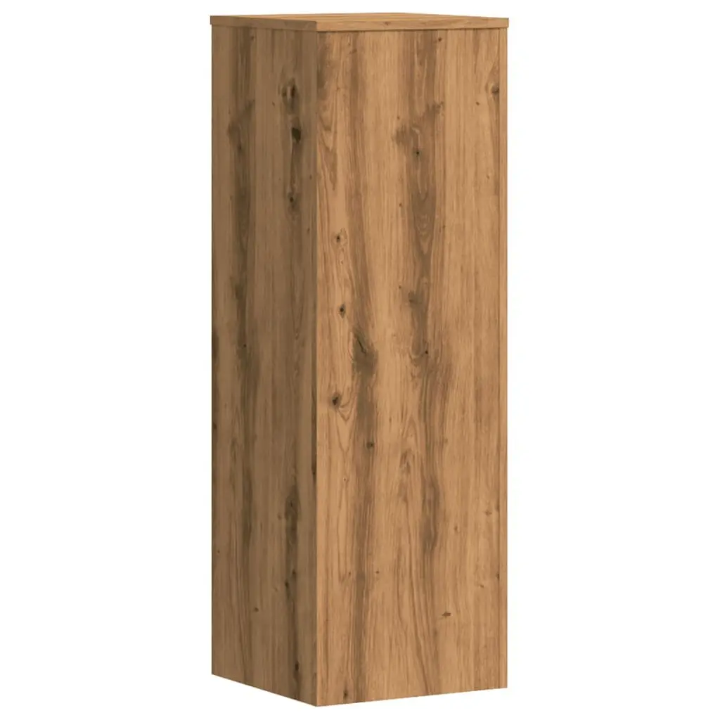 Plant Stands Engineered Wood Brown 33x33x100 cm 2 Piece Flower Display Stands