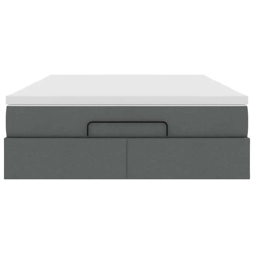 Grey Queen Ottoman Bed for Comfort