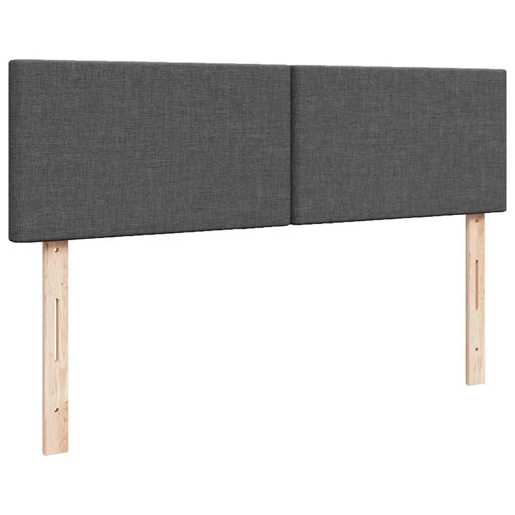 Queen Ottoman Bed with Grey Fabric Upholstery and Pocket Spring Mattress Featuring Hydraulic Lift Storage