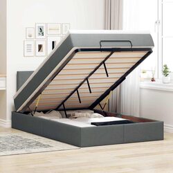Your Ideal King Single Ottoman Bed with LED Lighting