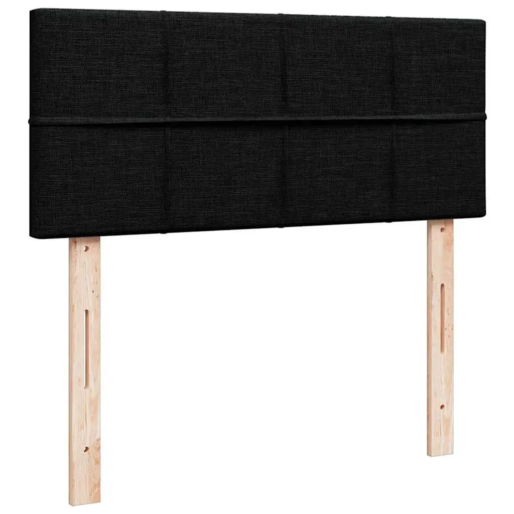 Ottoman Storage Bed King Single Black Pocket Spring Mattress LED Lights