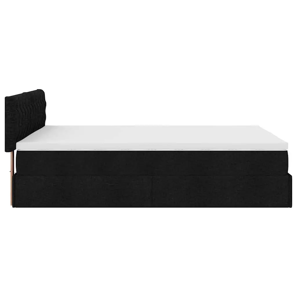 Double Ottoman Bed with Integrated Lighting