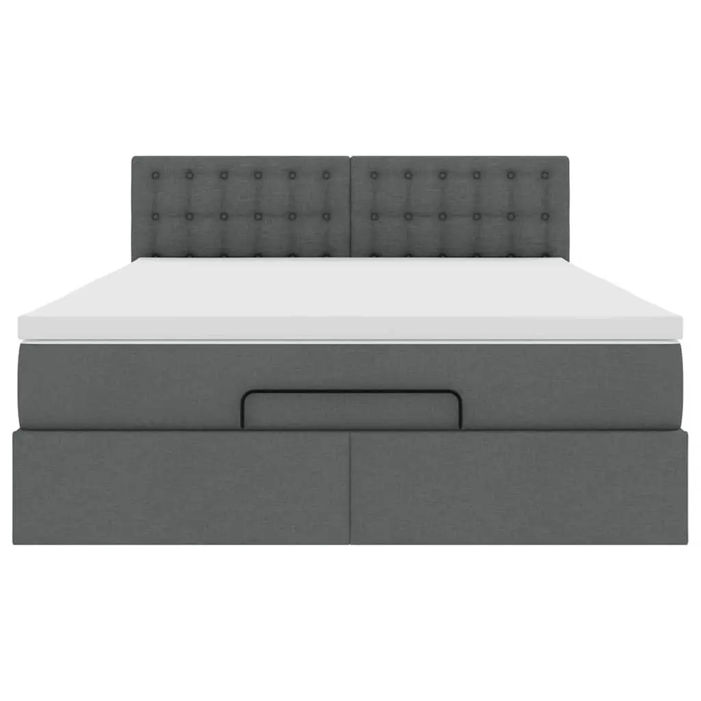 Ottoman Bed with LED Lights