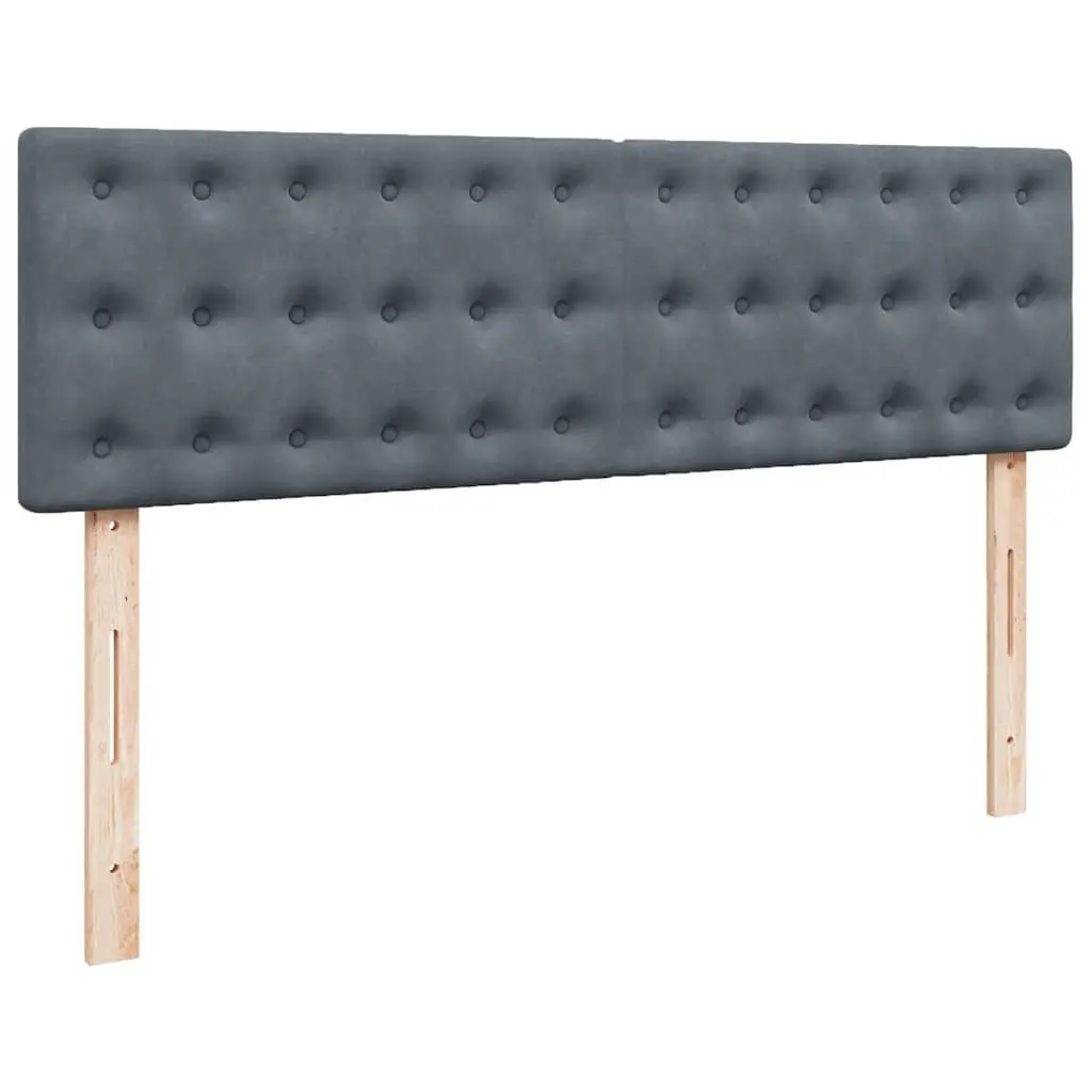 Grey Velvet Ottoman Bed with Storage Options