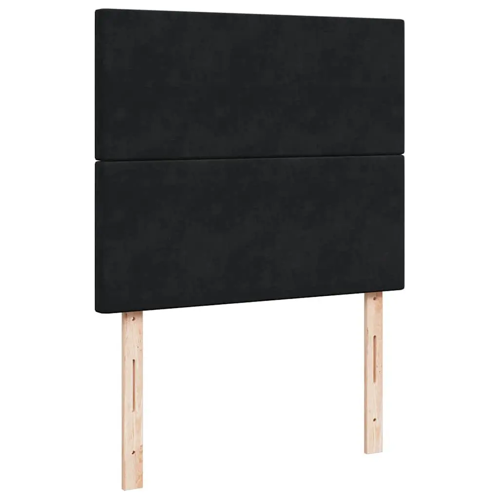 Storage Ottoman Bed King Single with Velvet Cover and Pocket Spring Mattress
