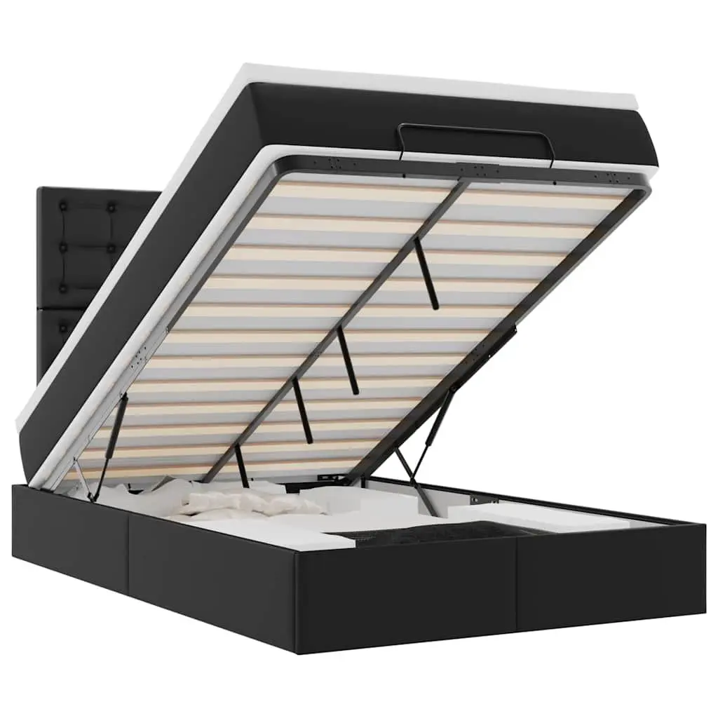 Ottoman Bed King Single with Storage and Comfort