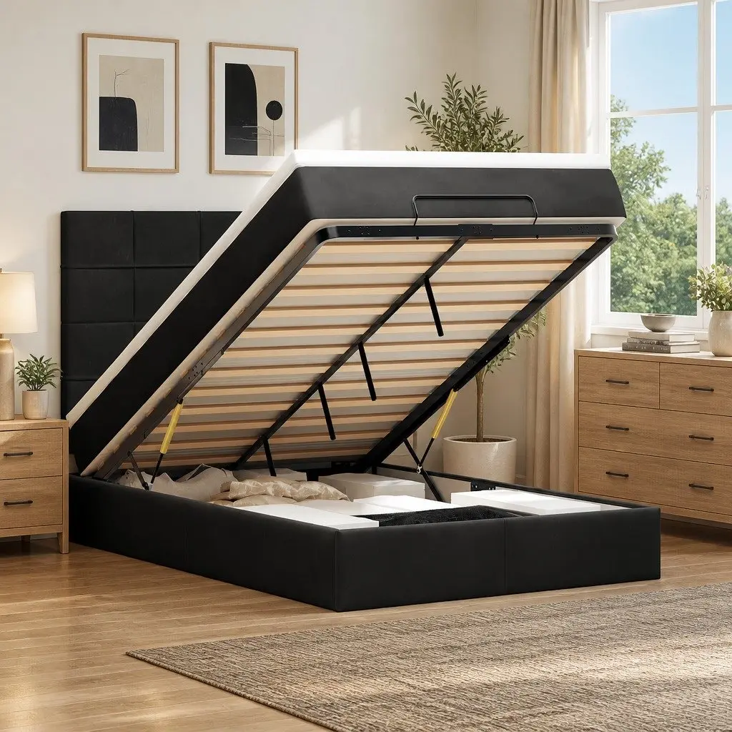 King Single Ottoman Bed