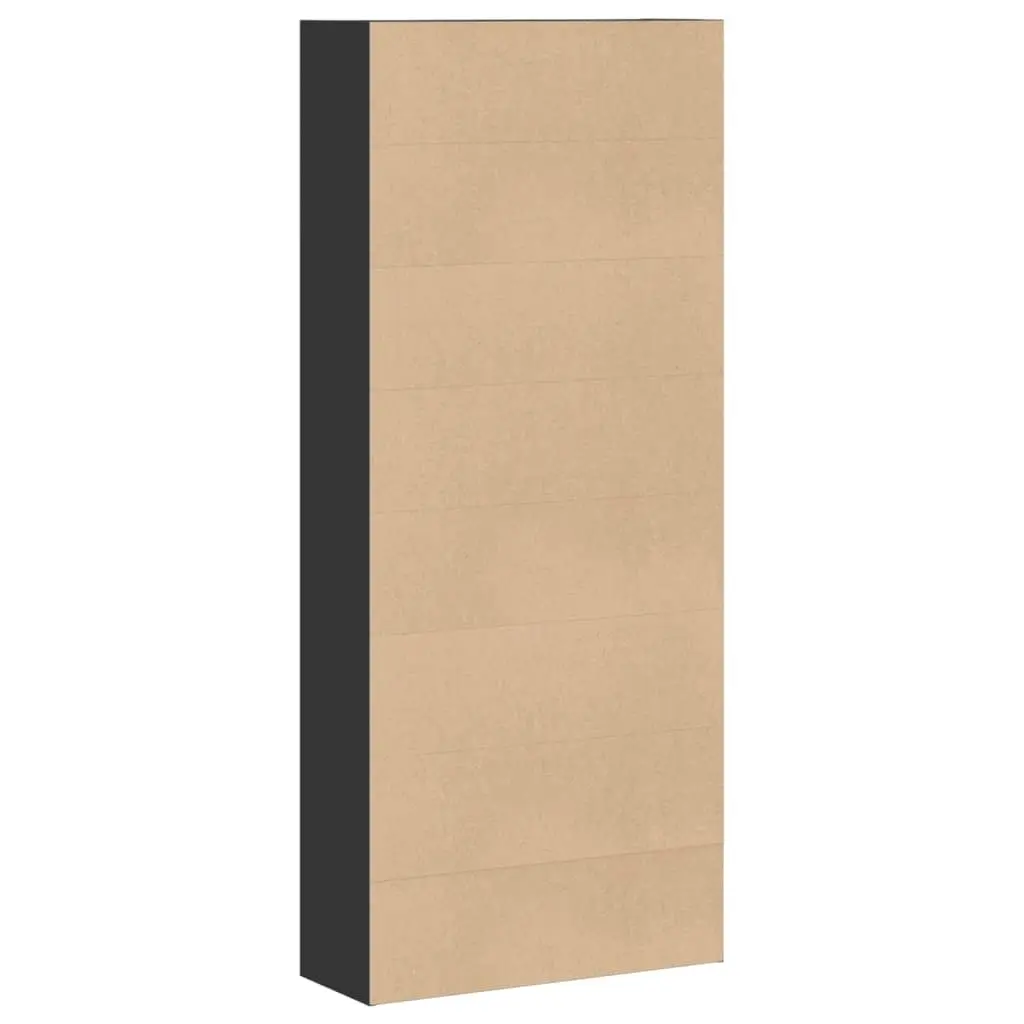 Book Cabinet Black 80x30x189cm Bookcase Storage Shelf Room Divider 5