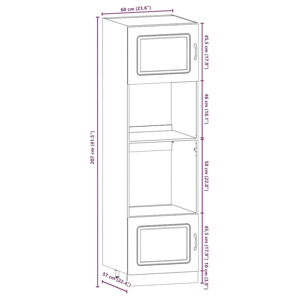 7 Piece Engineered Wood Kitchen Cabinet Set White Adjustable Feet Storage