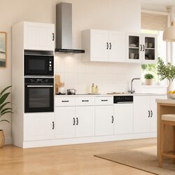 Your 7 Piece Kitchen Cabinet Set in White