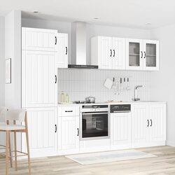 Friendly 8-Piece Kitchen Cabinet Set for Your Home