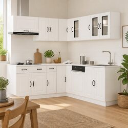 Friendly 11 Piece Kitchen Cabinet Set for Your Home