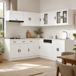 Friendly 11 Piece Kitchen Cabinet Set for Your Home