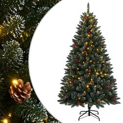 Friendly 210cm Artificial Christmas Tree with LED Lights