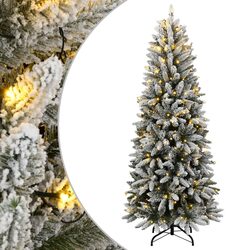 Your Friendly 120cm Christmas Tree Awaits with LED Lights